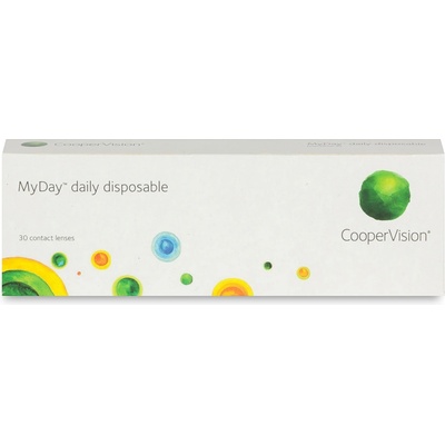 Cooper Vision MyDay daily disposable 30 čoček – Hledejceny.cz