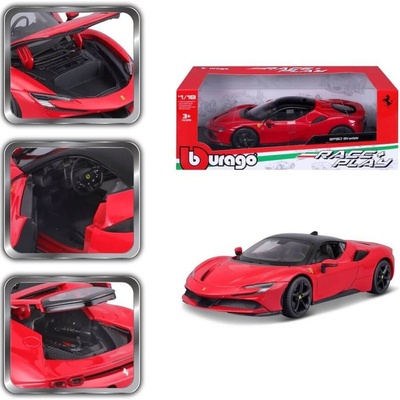Bburago Ferrari SF90 Stradale červenáBB16015 1:18