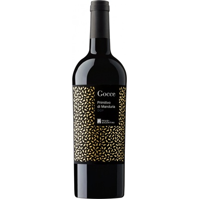 Feudi Salentini Gocce Primitivo di Manduria 2021 Červené 13% 0,75 l (holá láhev)