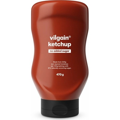 Vilgain Kečup bez přidaného cukru 470 g – Hledejceny.cz