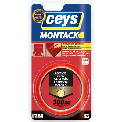 CEYS Montack lepí vše okamžitě - páska 2,5 m × 19 mm – Hledejceny.cz