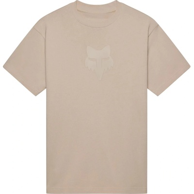 Fox Fox Head Heavyweight Ss Tee Chalk White