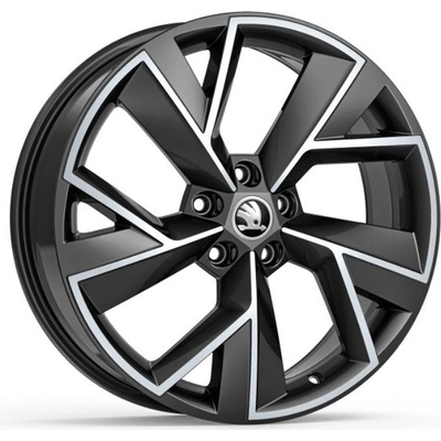 Škoda Triglav 7x19 5x112 ET43 black