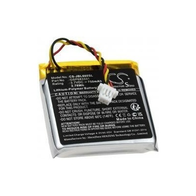 Powery Bluetooth JBL Live 660, 660NC, GSP683331 750mAh Li-Pol 3,7V - neoriginální