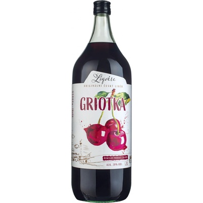 Liqvére Griotka 20% 2 l (holá láhev)