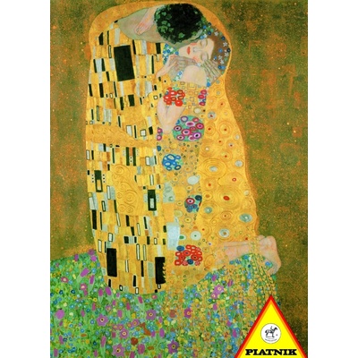 Piatnik Klimt Polibek II. matné provedení 1000 dílků