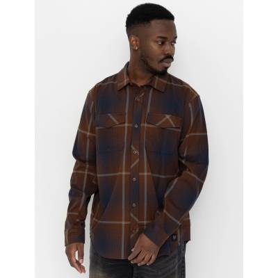 Fox Survivalist Fire Flannel (dark brown)