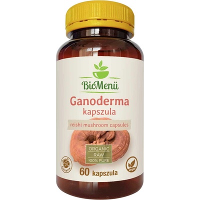 BioMenü bio Ganoderma huba kapsuly 60 ks