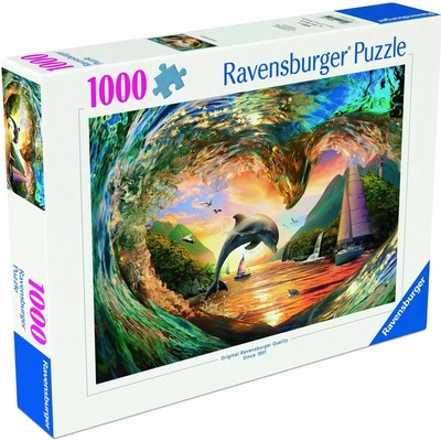 Ravensburger Srdce z mořských vln 1000 dielov