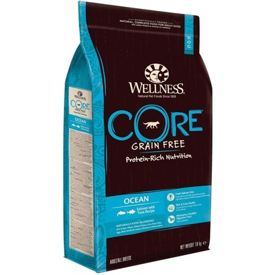 Wellness Dog Ocean losos a tuniak 1,8 kg