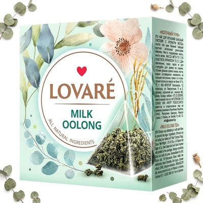 Lovaré Čaj Milk Oolong 15 pyramid