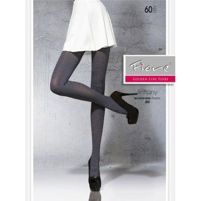 Fiore Brittany 60 DEN Vzor Se vzorem G5645 Kouřová smoky