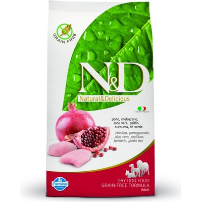 N&D Grain Free Adult Mini Chicken & Pomegranate 7 kg