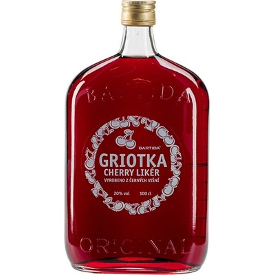 Bartida Griotte 20% 1 l (holá láhev)