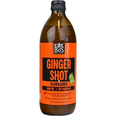 Erebos Ginger Shot & Kurkuma 0,5 l