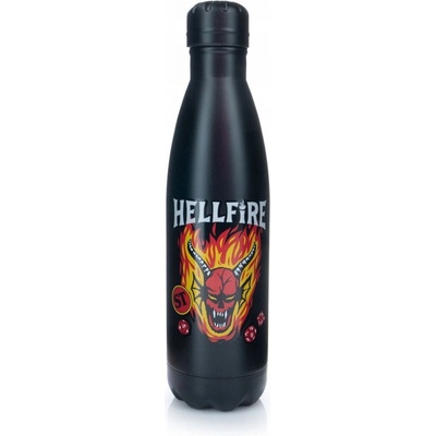 Stranger Things termoska 540 ml černá