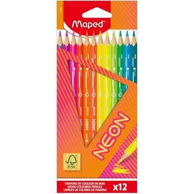 Maped Neon pastelky 12 farieb