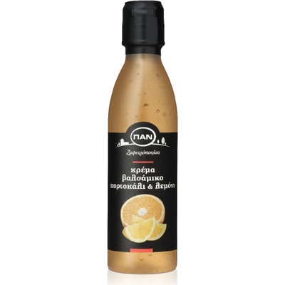 PAN Zafiropoulos Balzamikový krémový ocet citron a pomeranč 250 ml