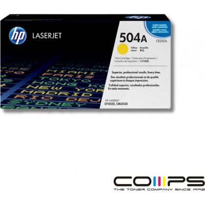 HP 504A originální tonerová kazeta žlutá CE252A – Hledejceny.cz