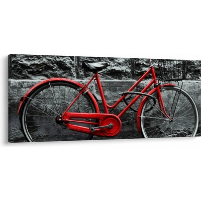 Obraz - Historický bicykel, jednodielne 120x50 cm