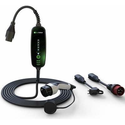 EcoVolter II PRO chytrý přenosný Wallbox 22kW 3x32A kabel 6,5 m APP set BASIC typ 2 EcoVolter II PRO 3x32A-6,5 m – Hledejceny.cz