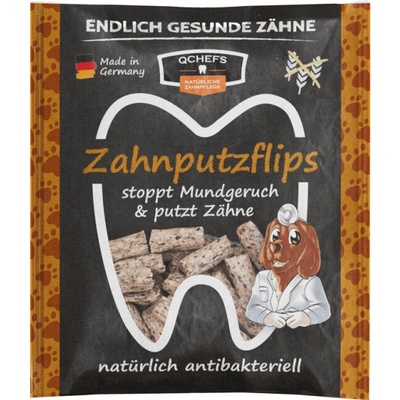 Q Chefs Tyčinky na čištění zubů pro malé psy Zahnputzflips sáček 35 g – Hledejceny.cz