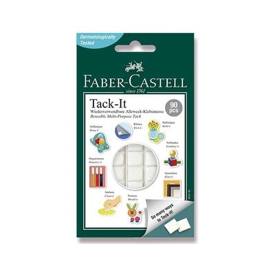 Faber - Castell Lepiaca hmota TACK -IT - biela 50 g