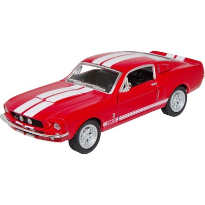 Kinsmart Ford Mustang Shelby GT-500 1967 červený 1:38