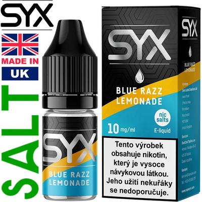 SYX Blue Razz Lemonade 10 ml 10 mg