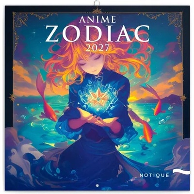 NOTIQUE Anime Zodiac / Poznámkový / 30 x 30 cm 2027