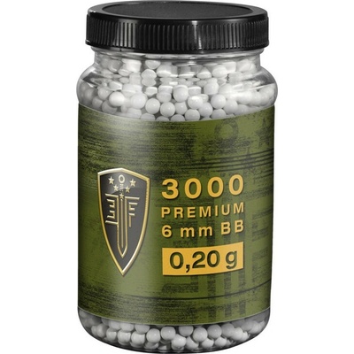 Umarex Guľôčky BB 6 mm Elite Force, 0,20 g, 3000 ks, biele