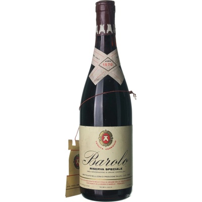 Tenuta Cerequio Barolo Riserva suché červené 1970 0,75 l (holá láhev)