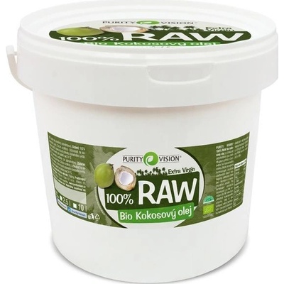 Purity Vision bio raw Kokosový olej 10 000 ml – Hledejceny.cz