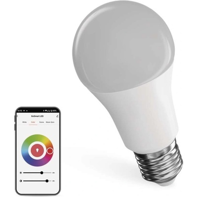 Emos Chytrá LED žárovka GoSmart A60 E27 9 W 60 W 806 lm RGB stmívatelná Wi-Fi