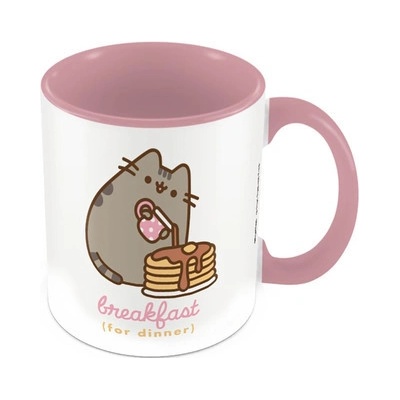 Pusheen Keramický hrnek Breakfast růžová 315 ml