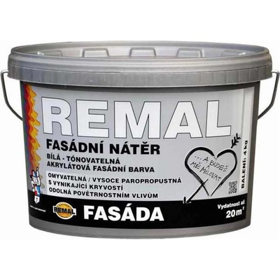 REMAL FASADA 4 kg biela