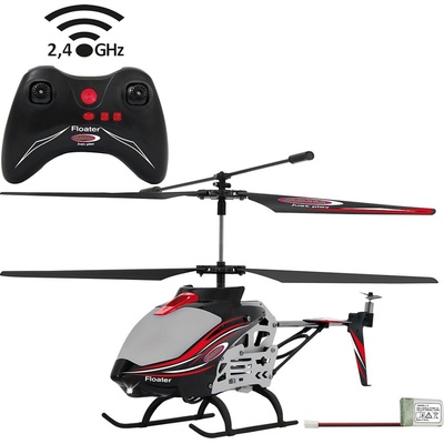 Jamara Floater RC vrtuľník s automatickým udržiavaním výšky 2,4 GHz 3,5 kanála RTR