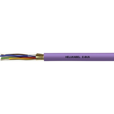Helu 81077-500 zbernicový kábel 4 x 2 x 0.5 mm² modrofialová 500 m