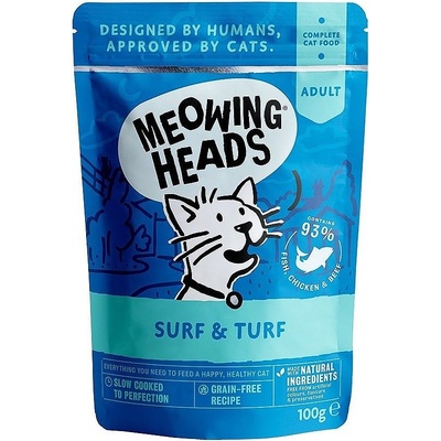 Meowing Heads Surf & Turf 100 g