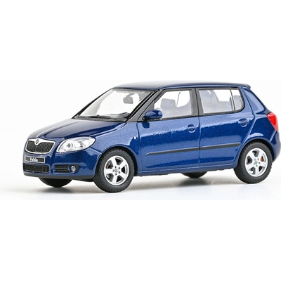 Abrex Škoda Fabia II HB 2006modrá 143AB 008KC 1:43