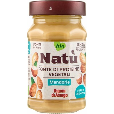 Rigoni Di Asiago prírodná mandľová nátierka BIO bez cukru 220 g