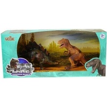 Vizopol Dino Planet Stegosaurus a Tyrannosaurus Rex