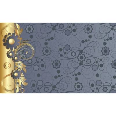 Preinterier FT3398 Fototapeta na stenu Modro zlatý ornament vlies 104cm x 70cm