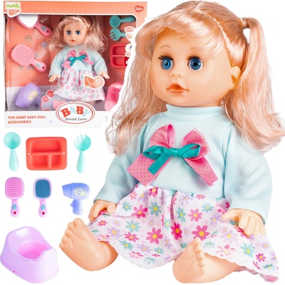 Mamido miminko s nočníkem a příslušenstvím Baby Sweet Love MT1593