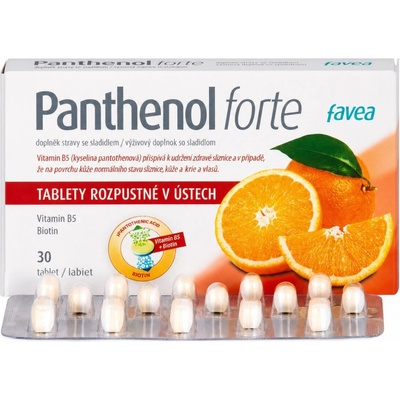 Favela Panthenol Forte 30 tabliet
