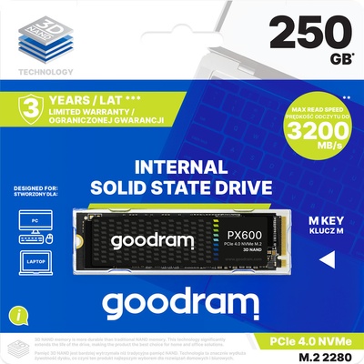 Goodram PX600 250GB, SSDPR-PX600-250-80