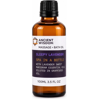 Ancient Wisdom Levandule masážní a tělový olej 100 ml – Hledejceny.cz