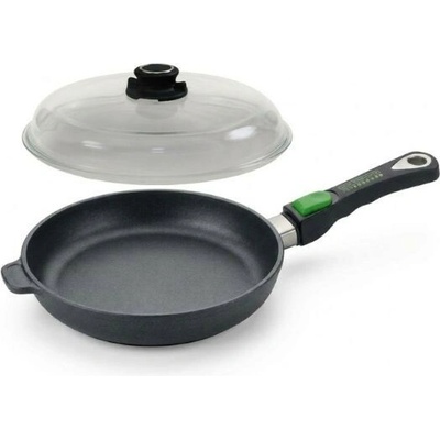 Titanová pánev 24 cm Proficookware PURE s keramickým povrchem a víkem