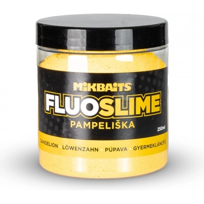 Mikbaits OBALOVACÍ Dip Fluo Slime Pampeliška 100 g