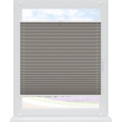 Dekodum Plisa zatemňující plisovaná roleta Grey 119 cm na míru